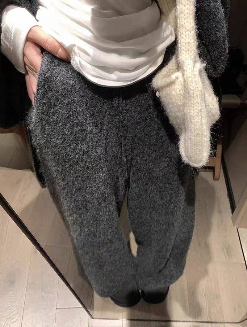 Marayn - Wholesale Lounge Set - Women's - 2025 Autumn Luxury Lounge Knit Set Chic Oversized Style15