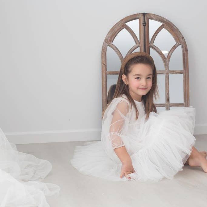 Woven headband brown for wholesale by Le enfant