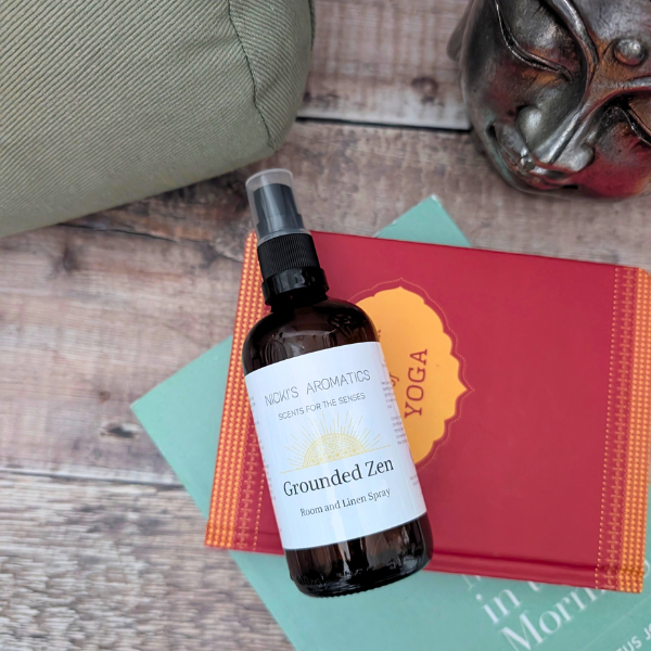 Nicki's Aromatics - Wholesale Room & Linen Spray - Grounded Zen Room Spray – Cedarwood & Patchouli Calm1