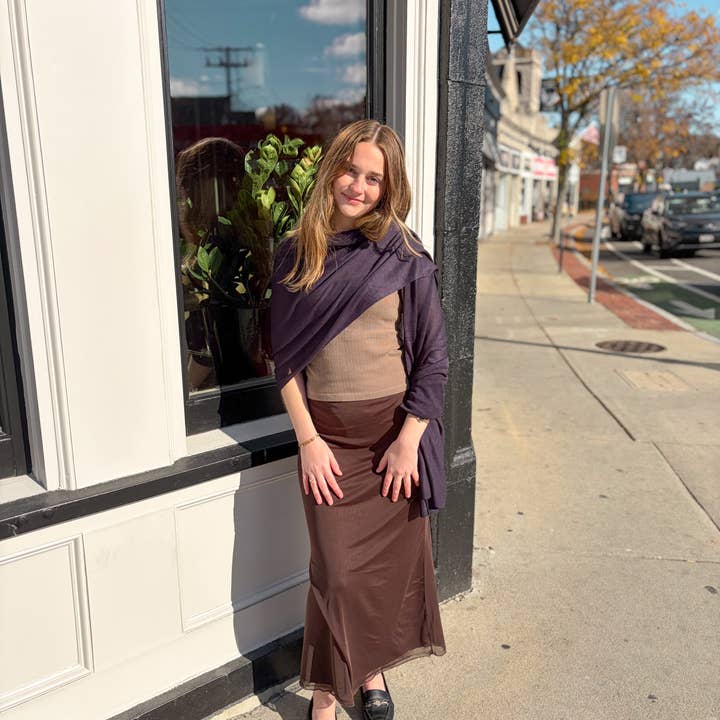 Top It Off - Wholesale Wrap - Women's - Ari Bamboo Shawl - Travel Friendly Chic Layer10