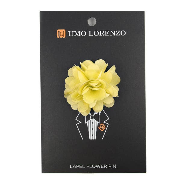 Selini New York - Wholesale Lapel Pin/Button - Solid Mini Bouquet Clutch Back Flower Lapel Pins2