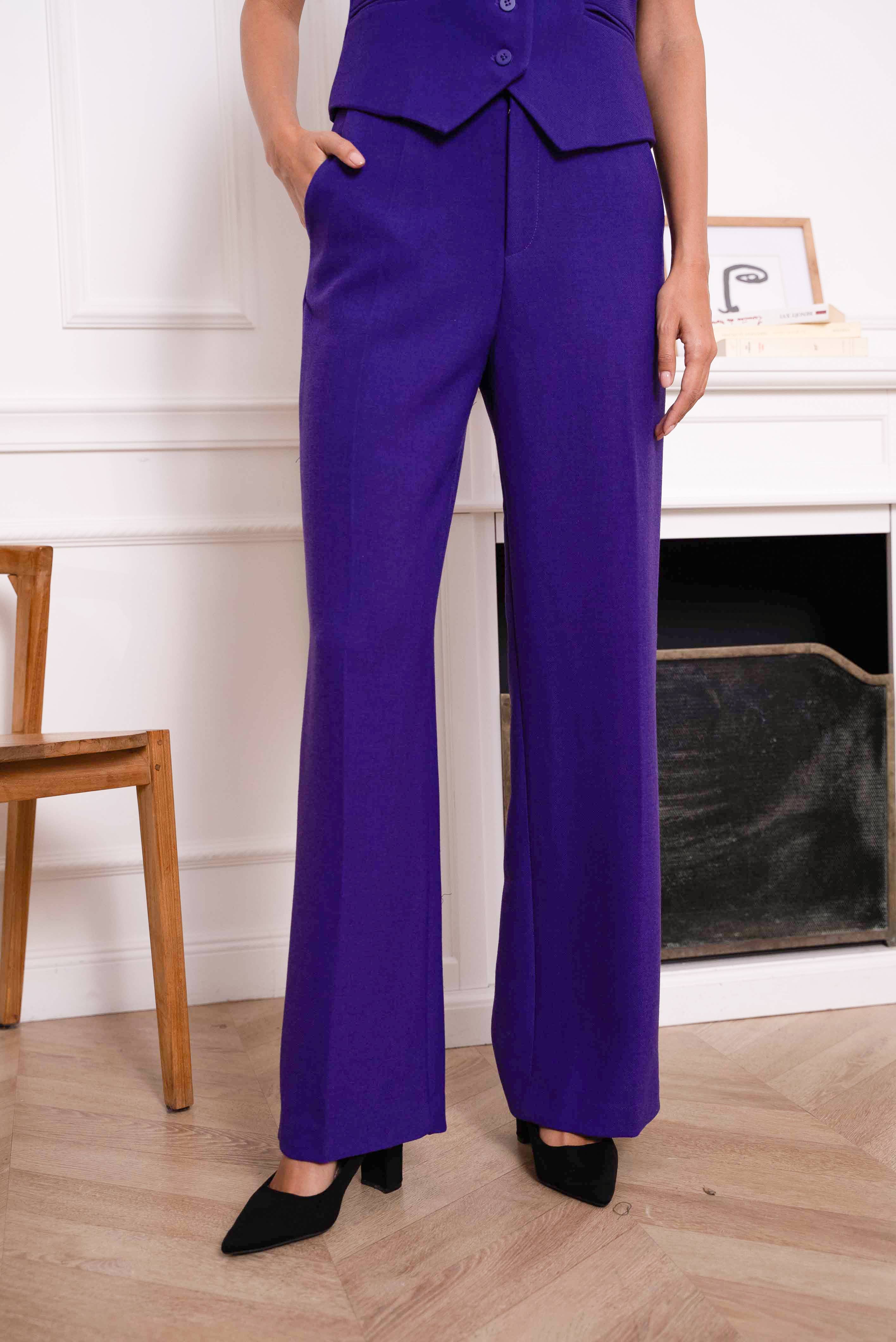 Attentif Paris - Wholesale Pants - Women's - [Thick] Straight-cut pants in winter material32