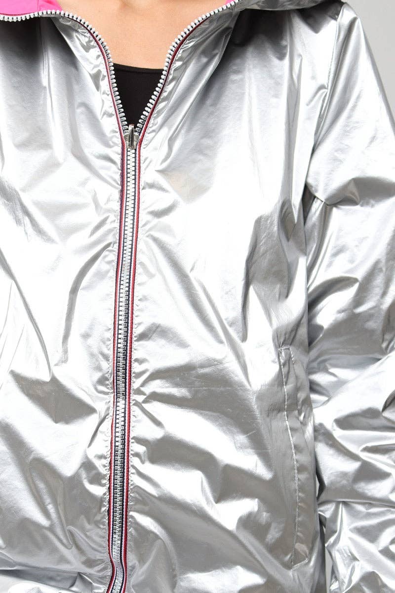 SOFTY - Wholesale Windbreaker - Women's - Reversible waterproof windbreaker - S381112