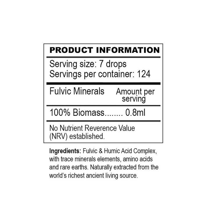 Ancient Purity – wholesale Oral supplement/vitamin – Fulvic Acid Minerals - 50ml 2