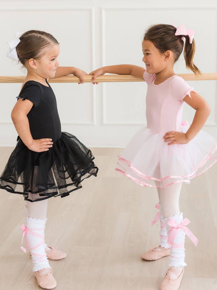 Noir Justaucorps de danse ballet noir pour filles avec tutu signature en vente sur Faire1