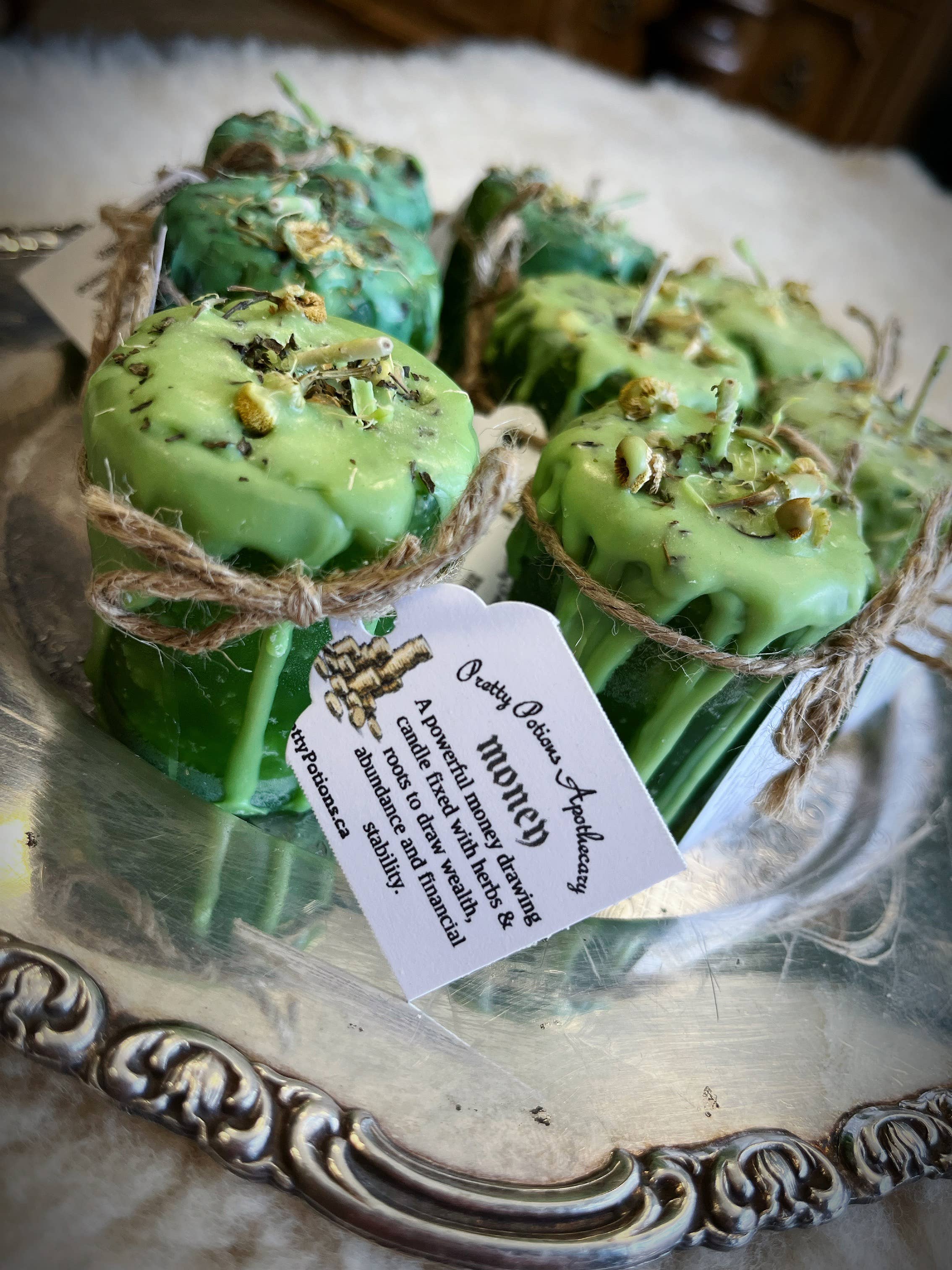 Pretty Potions Apothecary - Vente Bougie votive - Bougie votive parfumée Argent2