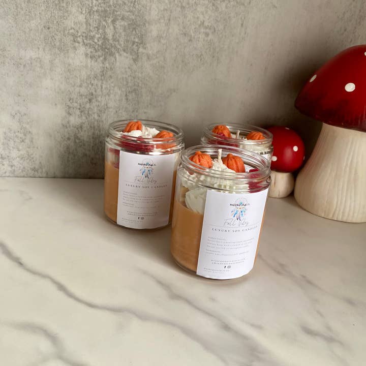 Wild Child Studio Co - Wholesale Jar/Filled Candle - Fall Vibes Soy Candle2