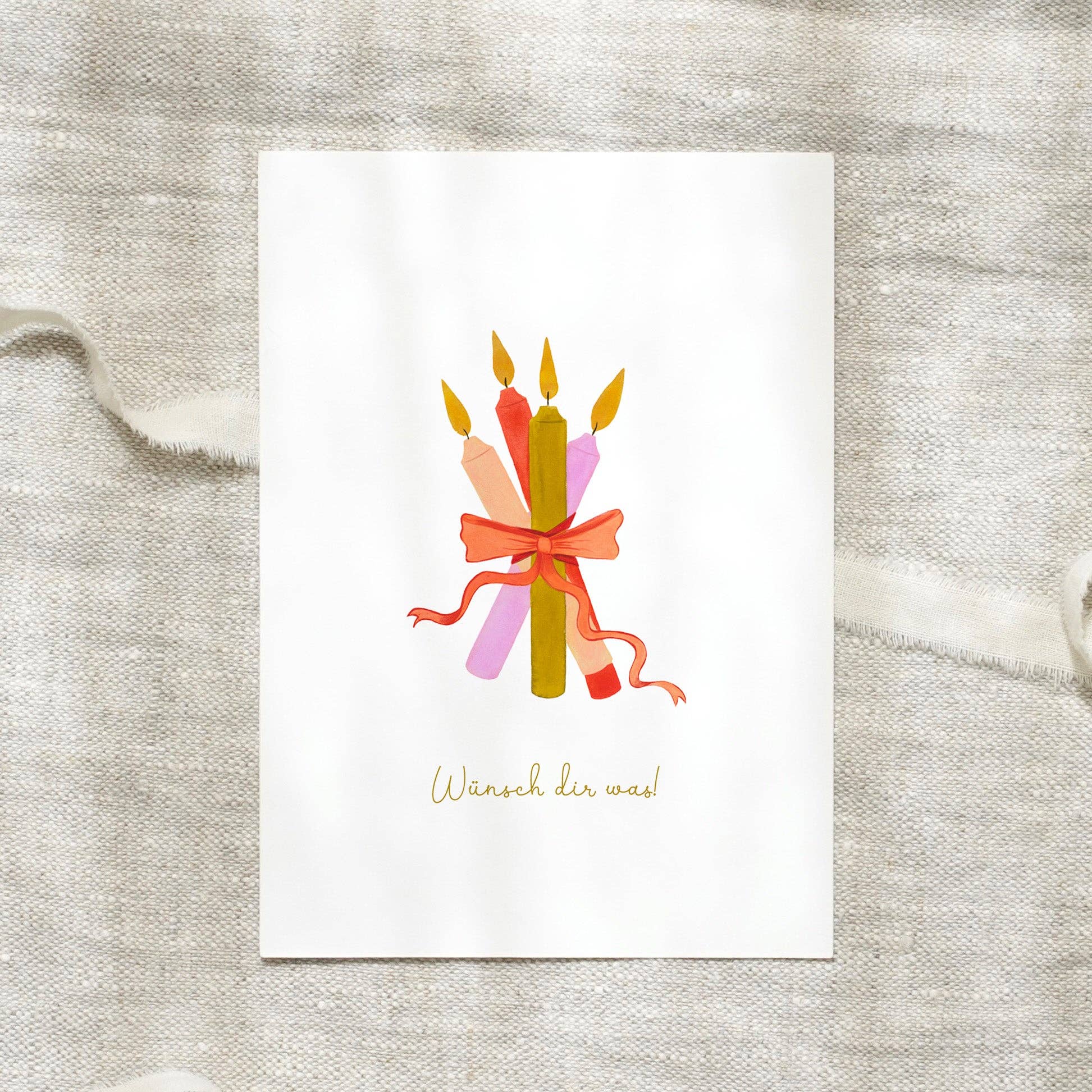 Leo La Douce GmbH - Venta al por mayor Tarjetas de cumpleaños - Tarjeta postal · Velas de cumpleaños2