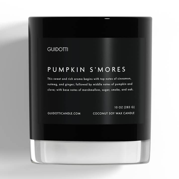 Pumpkin S'mores for wholesale by Guidotti Candle