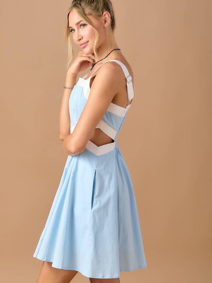 BABY PINK - Venta al por mayor Vestido - Mujer - Vestido con escote cuadrado6