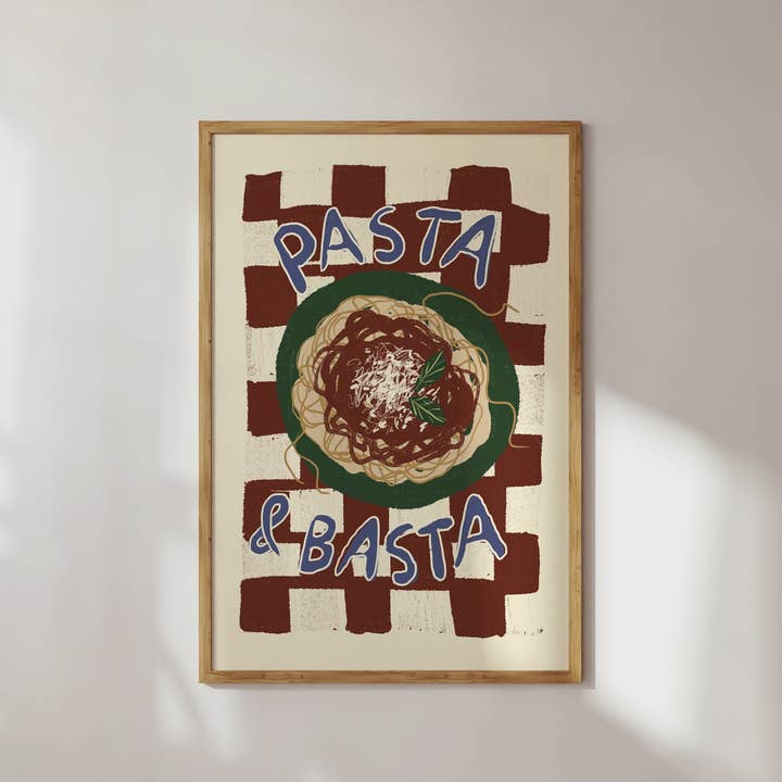 Studio Dolci - Wholesale Poster - POSTER SET PIZZA, PASTA & LOVE / PASTA & BASTA4