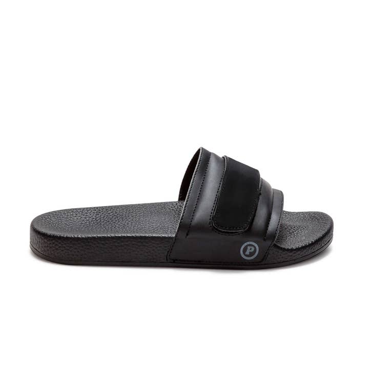 Pastry - Wholesale Slides - Women's - Pastry Adult Women's Recovery Slide in Black w/Blank Straps2