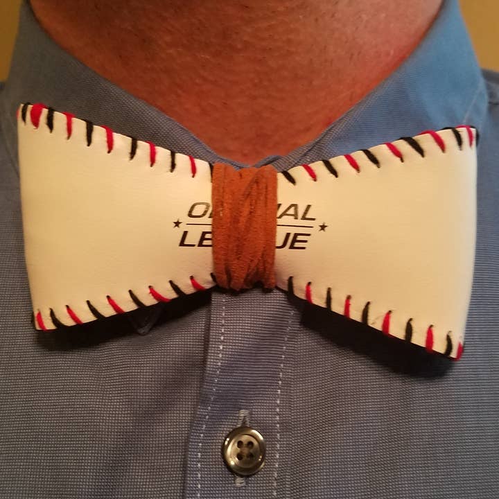 Home Run Accessories - Wholesale Bow Tie - Men's - Baseball Bow Tie, Baseball Formal Wear