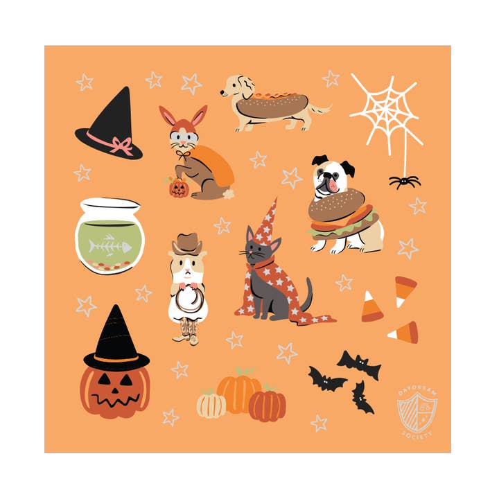 Trick or Treat Street Stickers for wholesale by Jollity & Co. + Daydream Society