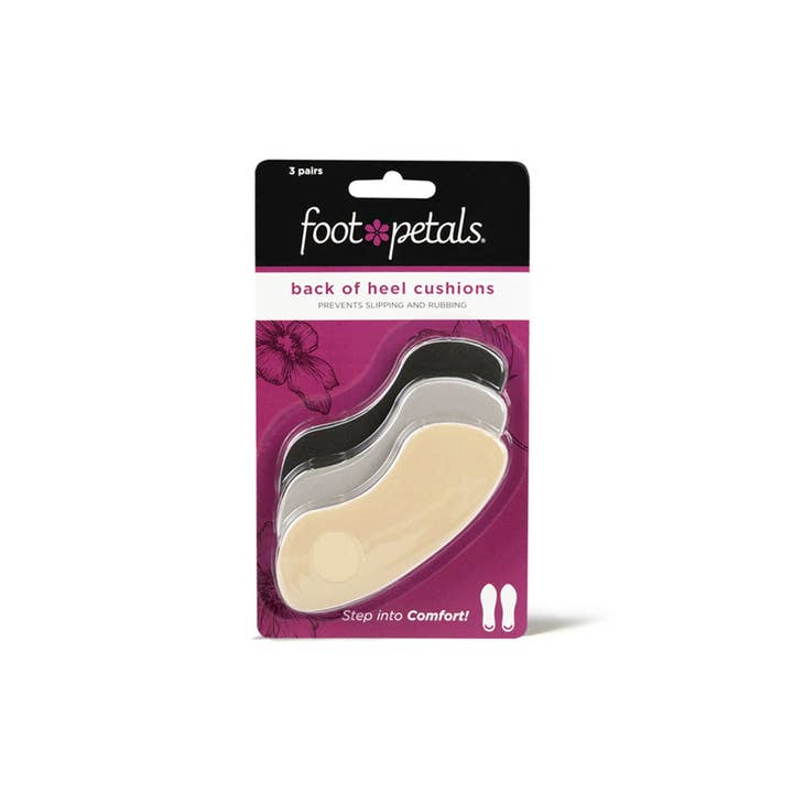 Foot Petals - Wholesale Inserts/Soles - Women's - Back of Heel Cushions
