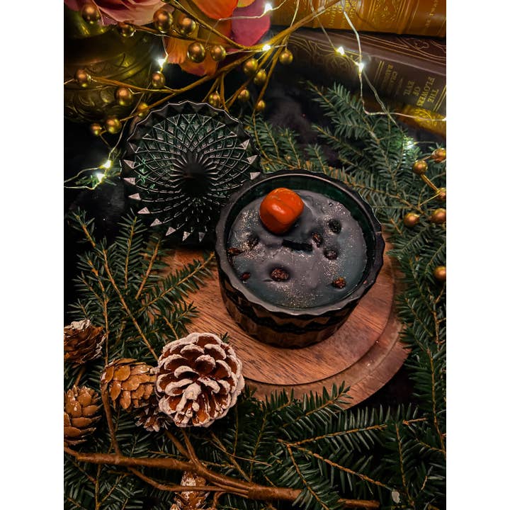 Sacred Lore - Wholesale Jar/Filled Candle - Yule Candle, Luxury Candle, Holy King, Crystal Magic5