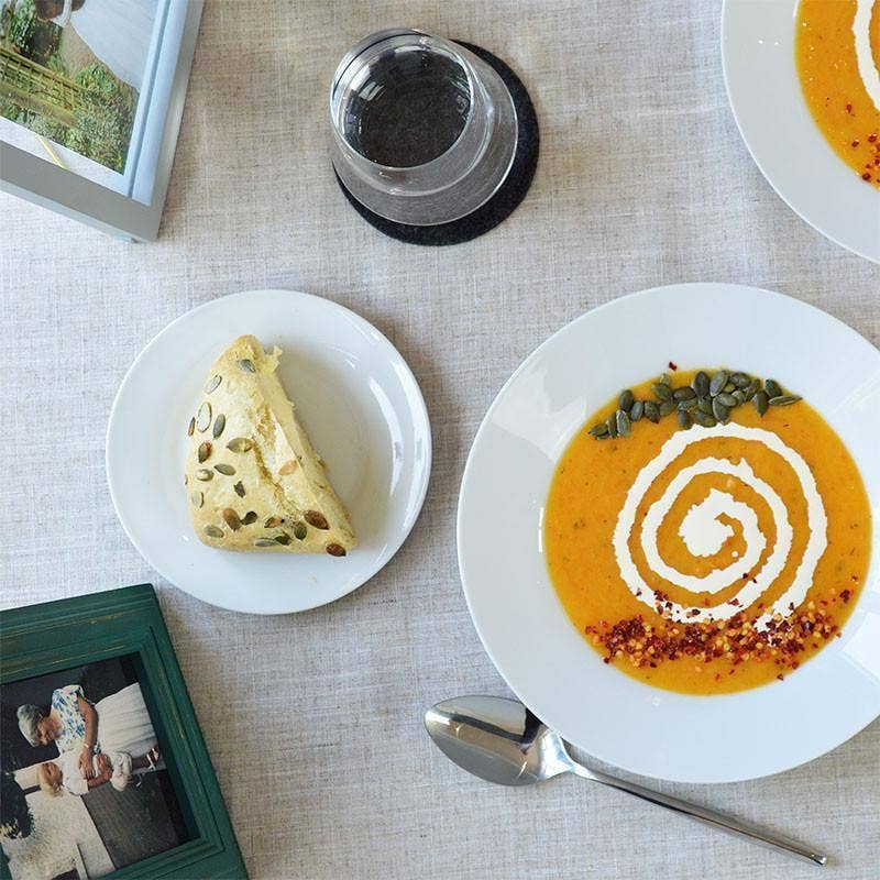 Rinkit Ltd – wholesale Bowl – Argon Tableware Classic Rimmed Soup Bowl - 9"5