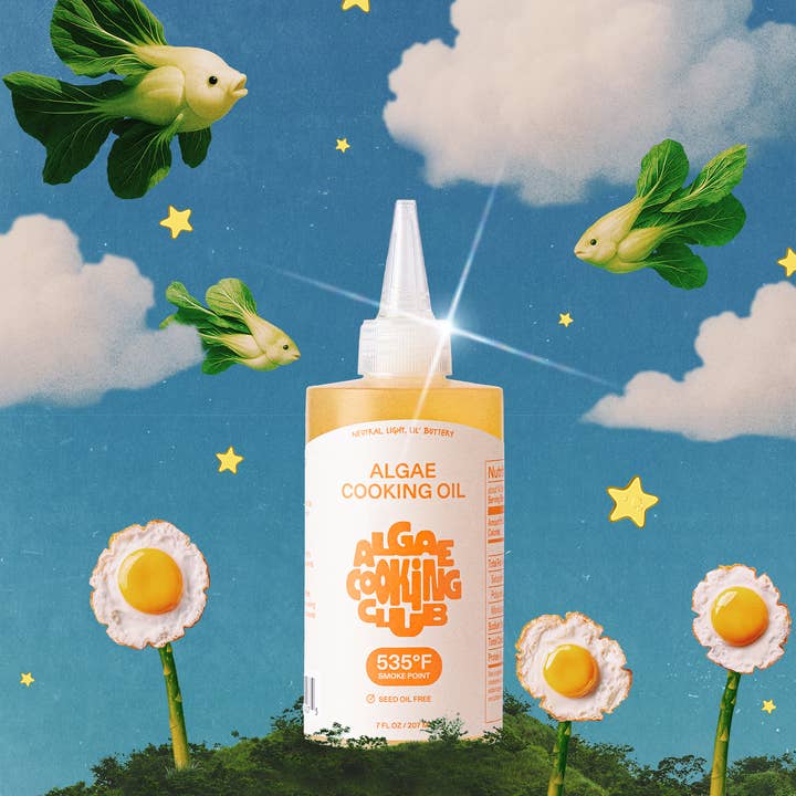 Algae Cooking Club - Wholesale Cooking Oil - Algae Cooking Oil - 7oz Chef Squeeze (Refill + Reuse)1