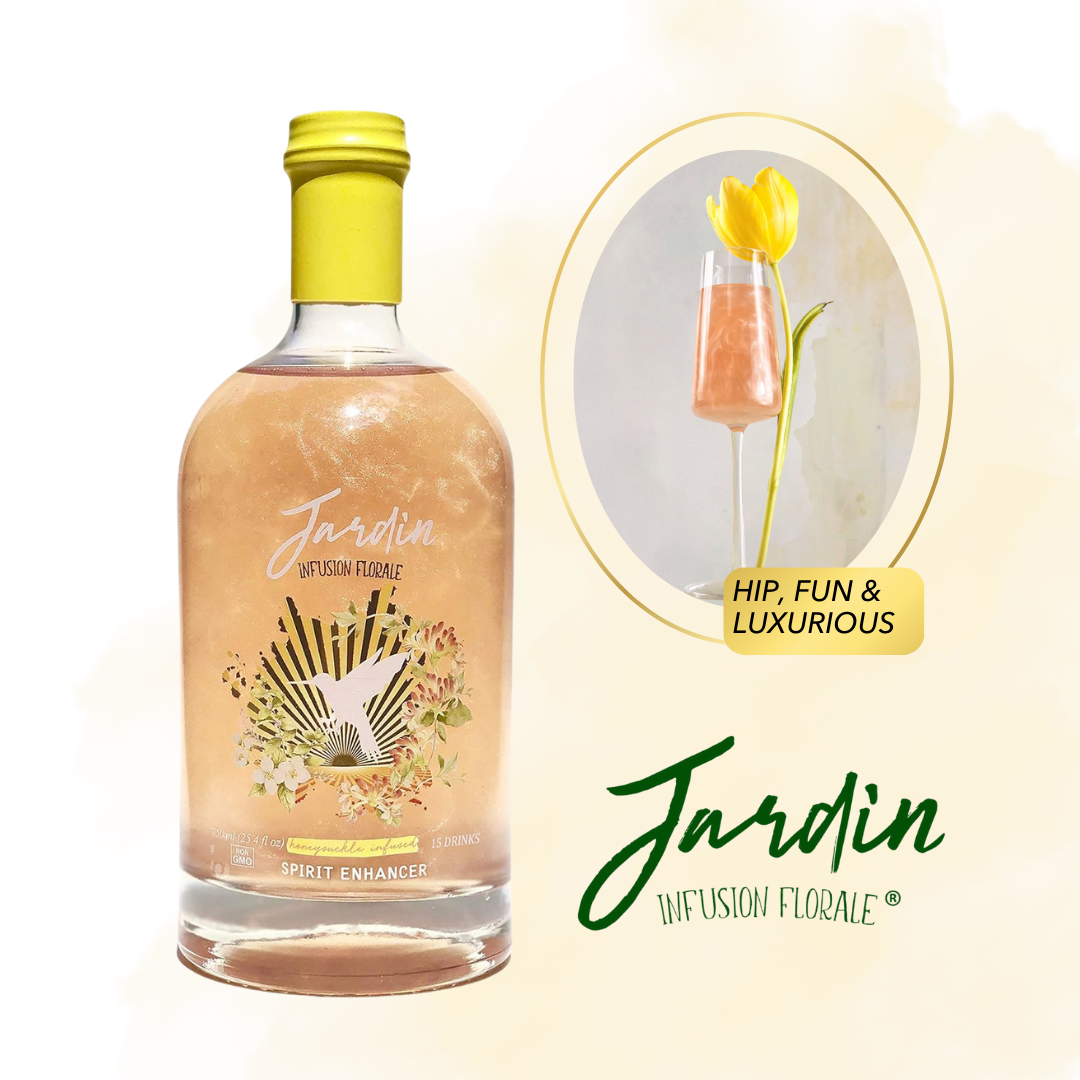 Jardin Infusion Florale - Wholesale Cocktail Mix/Syrup - JARDIN PREMIUM Honeysuckle Mixer for Cocktails and Mocktails7