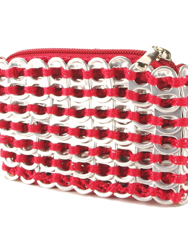 Pop Tab Portamonete - Rosso per la vendita all'ingrosso da parte di Escama Studio