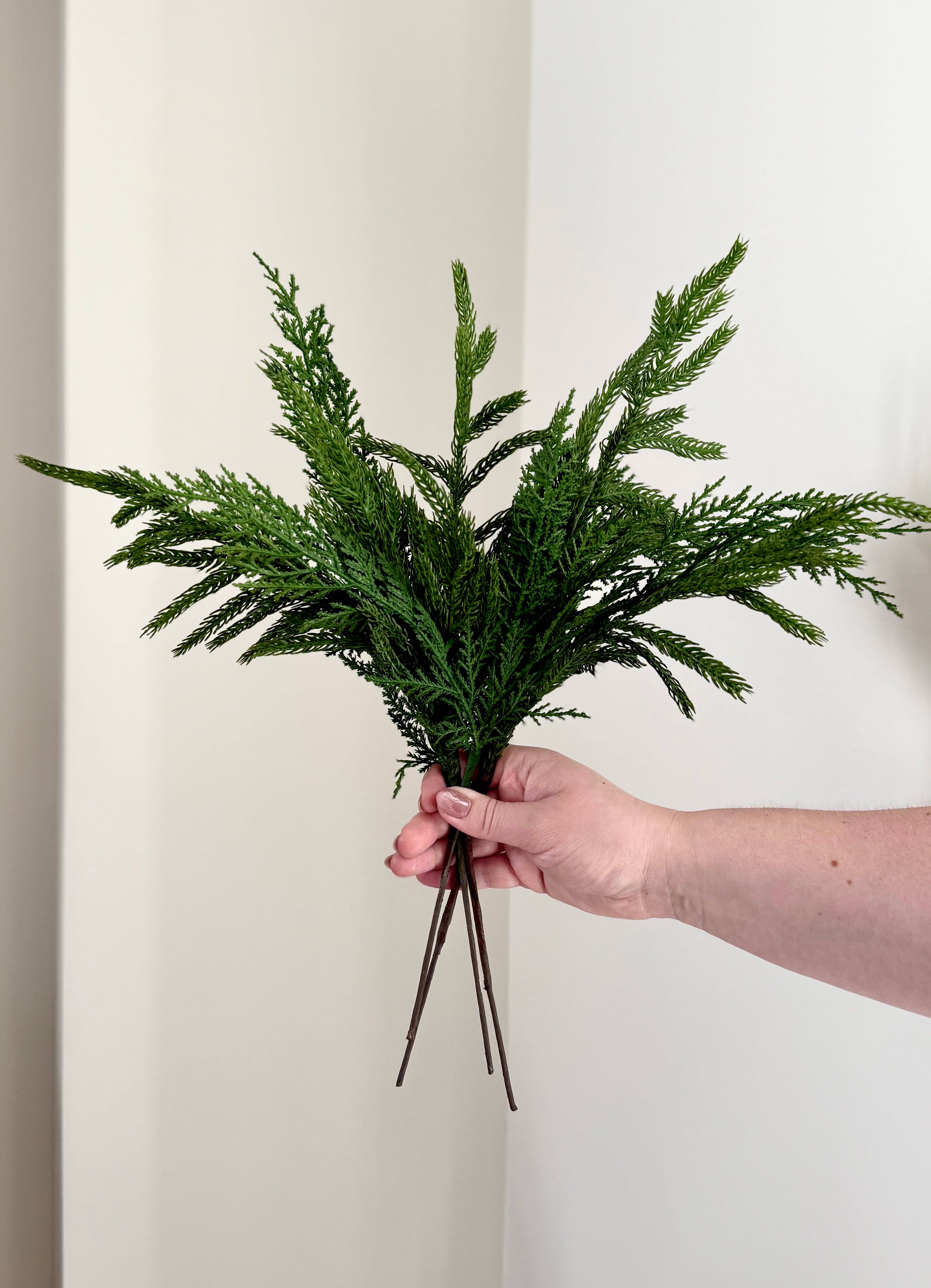 Eucalypt Co. - Wholesale Artificial plant - Norfolk and Cedar Bundles9
