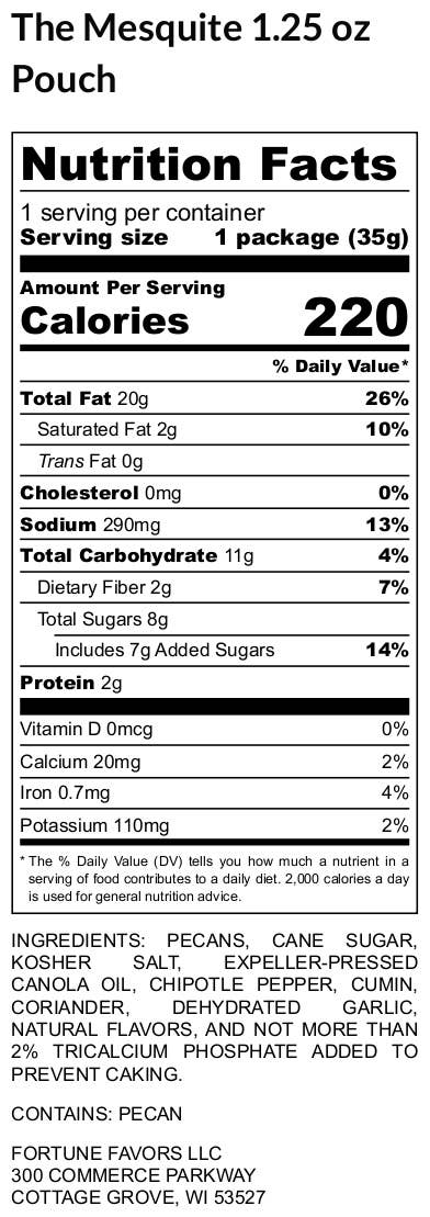 Fortune Favors - Vente Noix - 1,25 oz Fortune Favors The Mesquite4