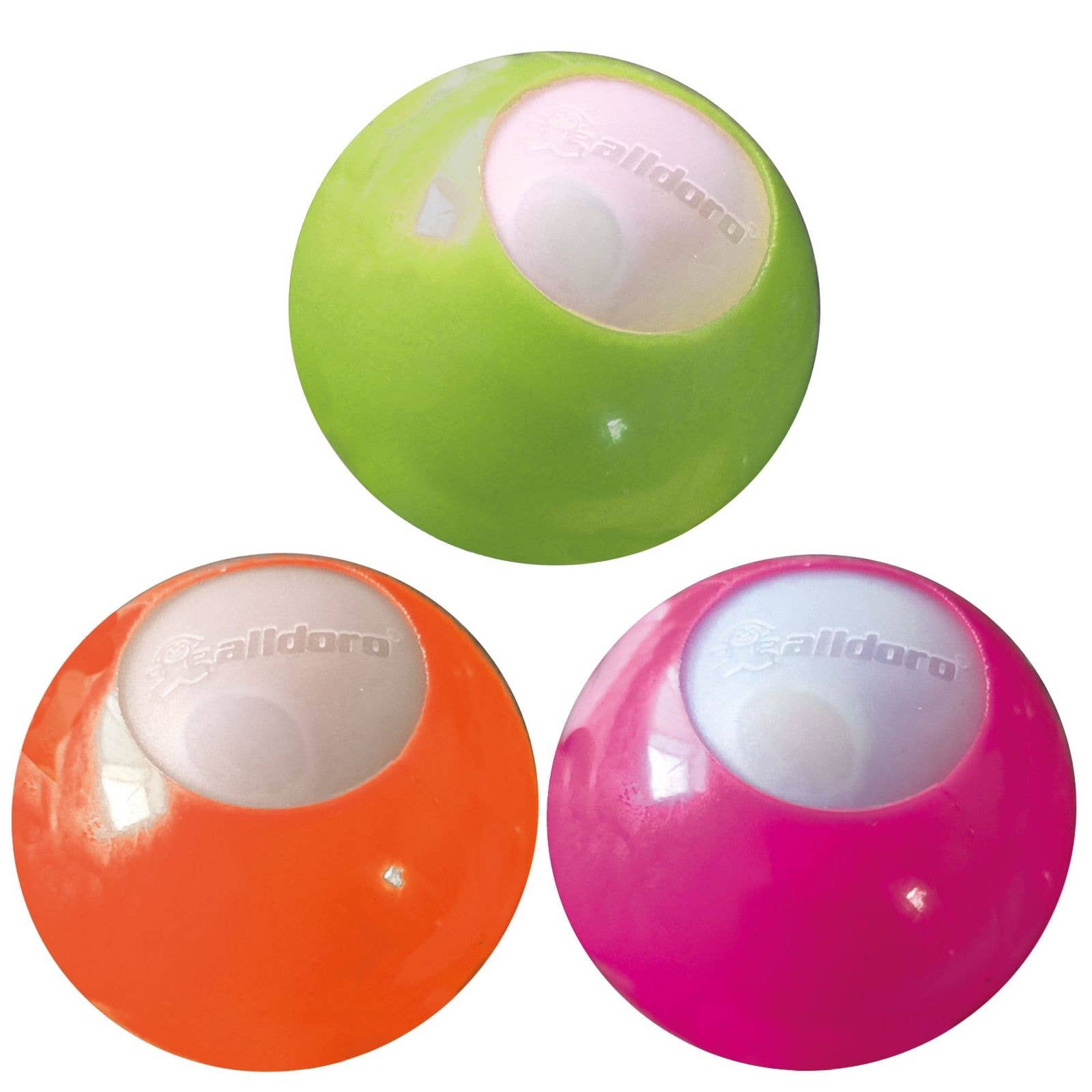 alldoro GmbH - Wholesale Beach/Pool Toy - Kids & Baby - Water splash, set of 3 water bombs in pink, green and orange1