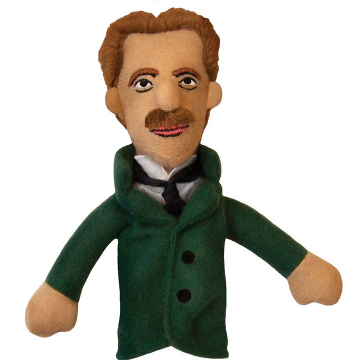 Nikola Tesla Finger Puppet for wholesale by Unemployed Philosophers Guild