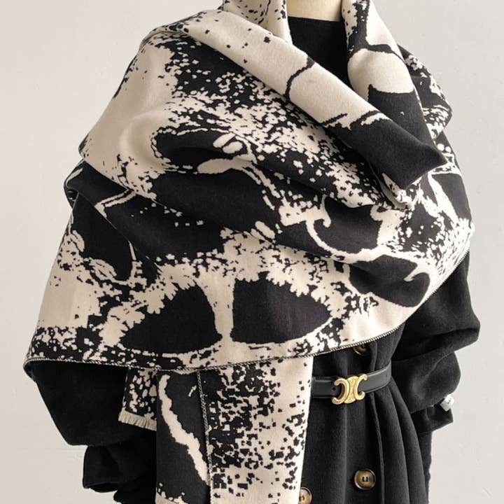 Funkyrel® Atzbranding Limited – wholesale Scarf – Women's – Scarvii - Butterfly Print Scarf & Shawl5