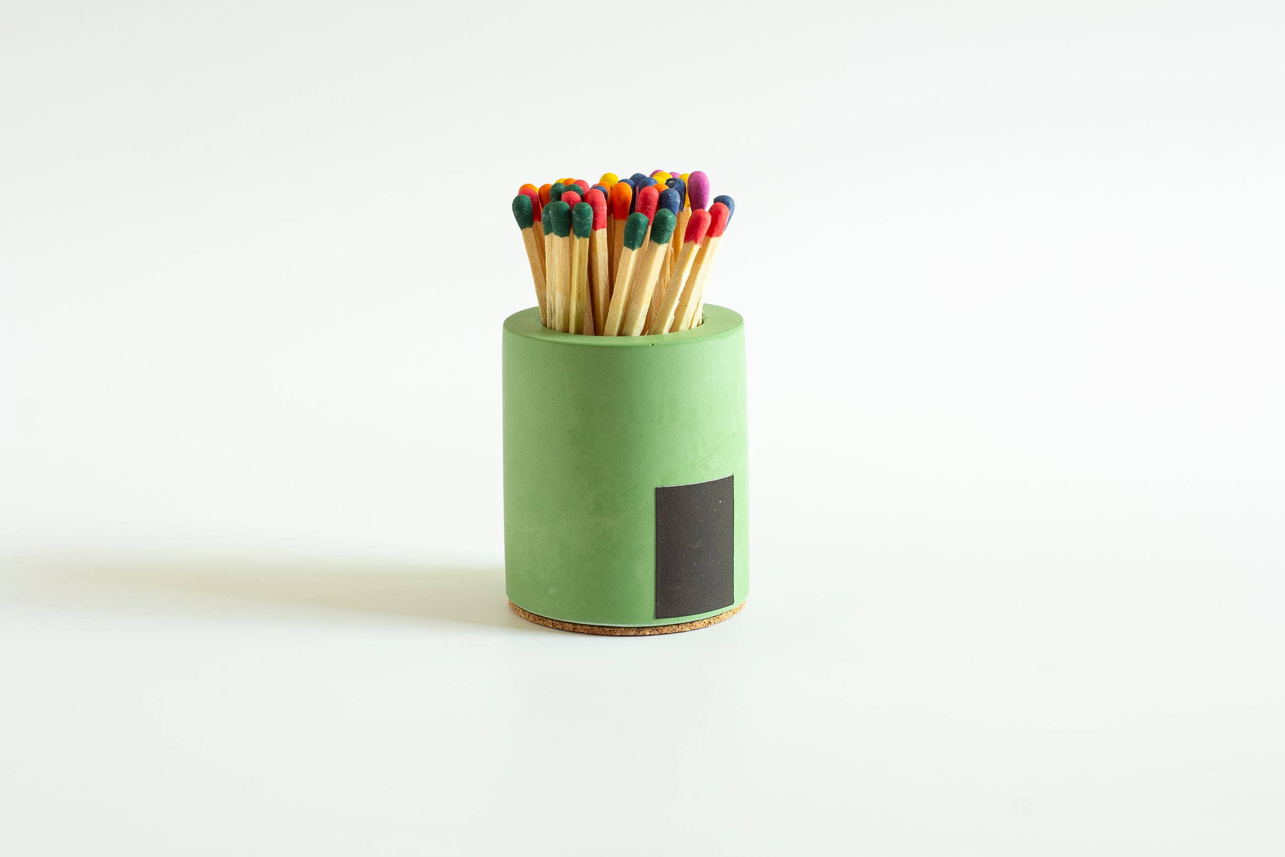 Tenn Prairie – wholesale Match holder – Cylinder Match Holder – Concrete Design with 3-Inch Safety Matches26