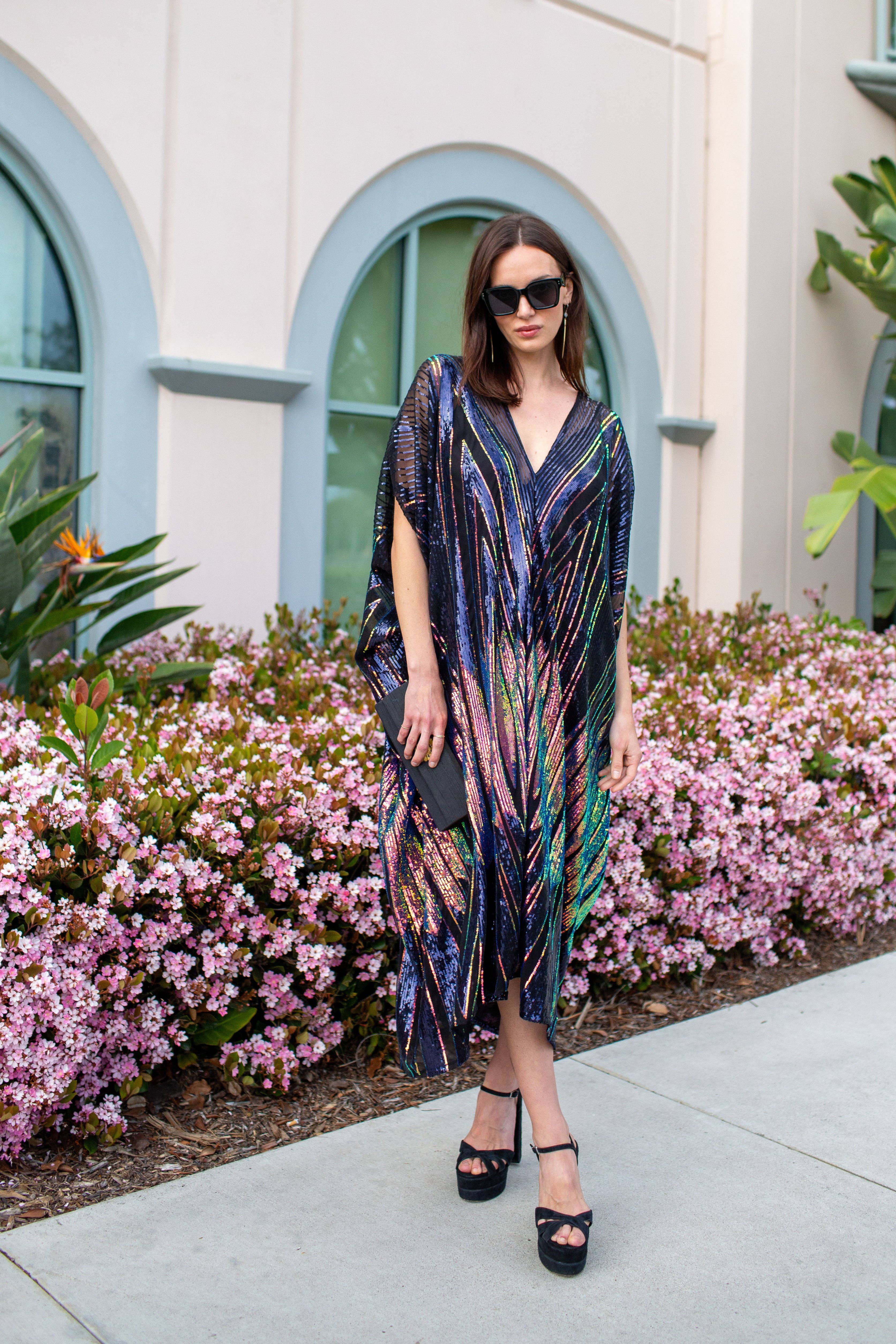 Jennafer Grace - Wholesale Kaftan - Women's - Midnight Lotus Caftan1
