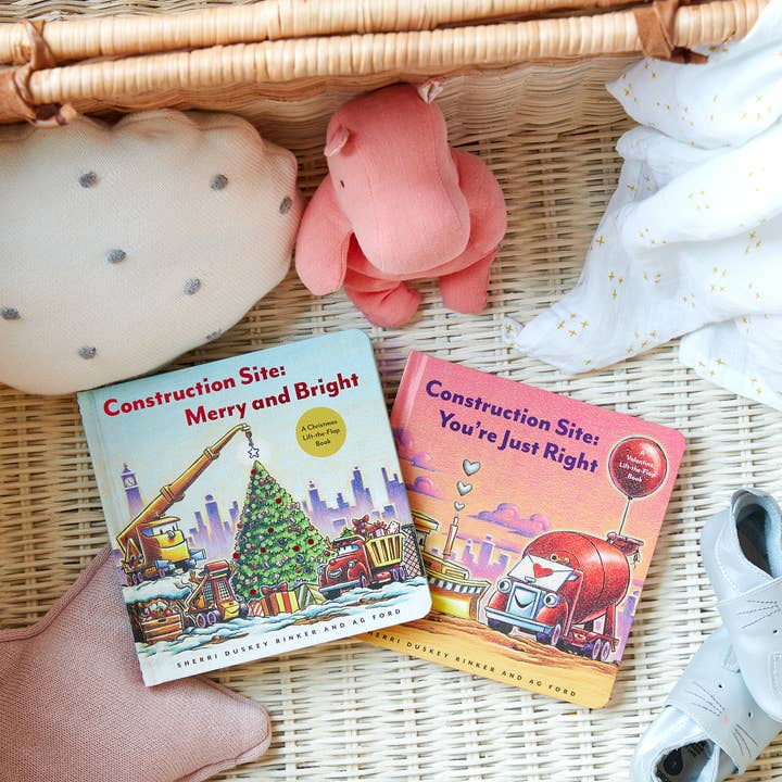 Chronicle Books - Wholesale Preschool Book (3-5) - Construction Site: Merry and Bright10