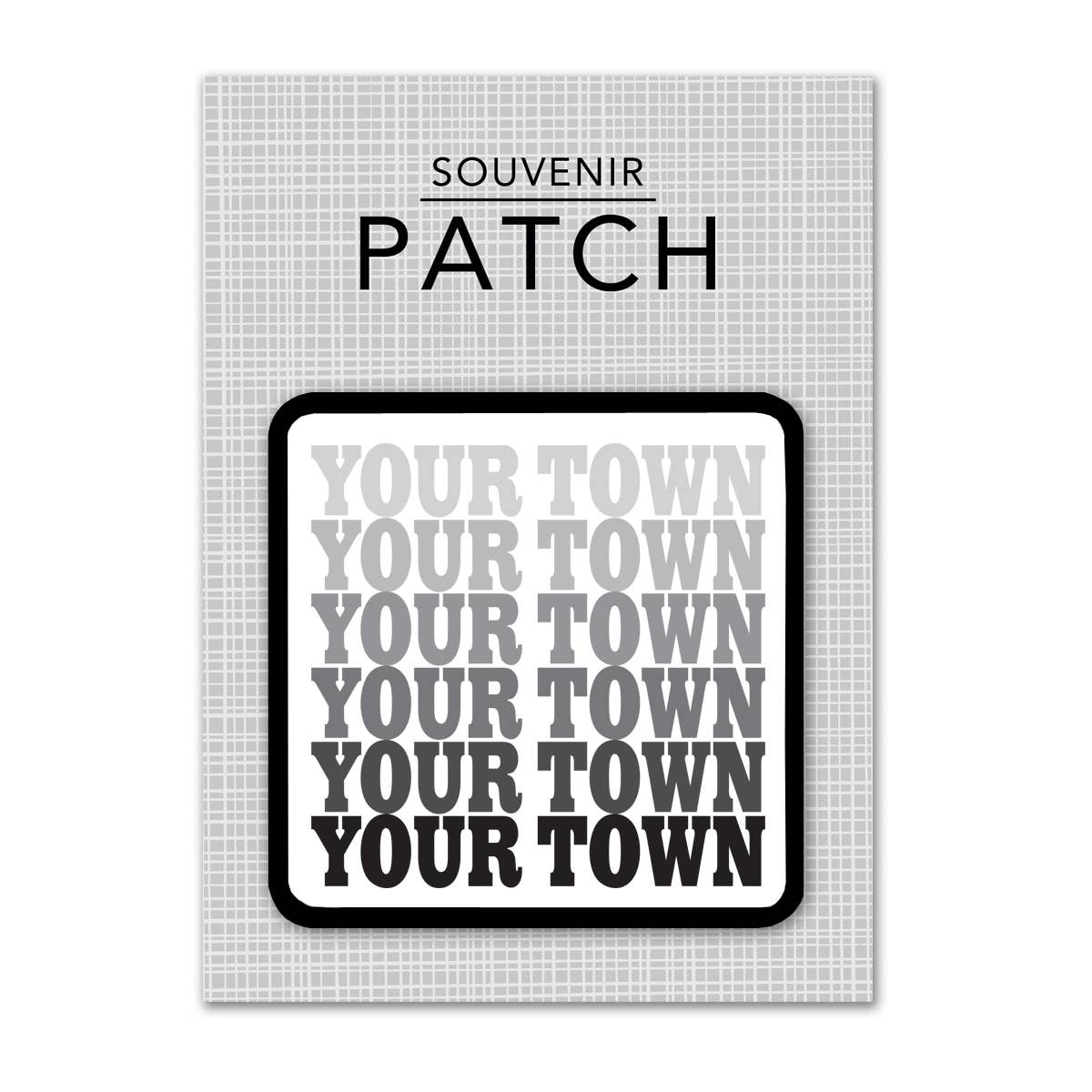 Rock Scissor Paper - Venta al por mayor Parches - Parche personalizable para planchar con diseño de ciudades - Repetición Supergraphics6