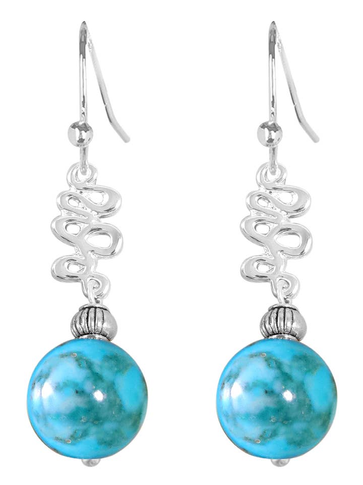 Türkis Arapahoe-Ohrringe — SF für den Großhandel von Zoey Simmons