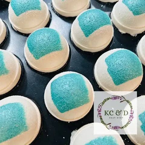 KC&D Soap Shop - Wholesale Bath Bomb/Fizz - Nourishing Bath Bombs with Sweet Almond Oil6