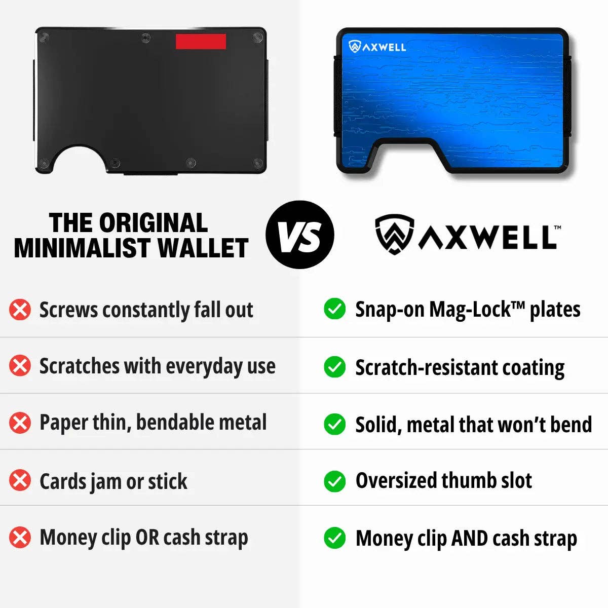 AXWELL - Wholesale Wallet - Men's - Axwell Wallet - Cobalt Damascus6
