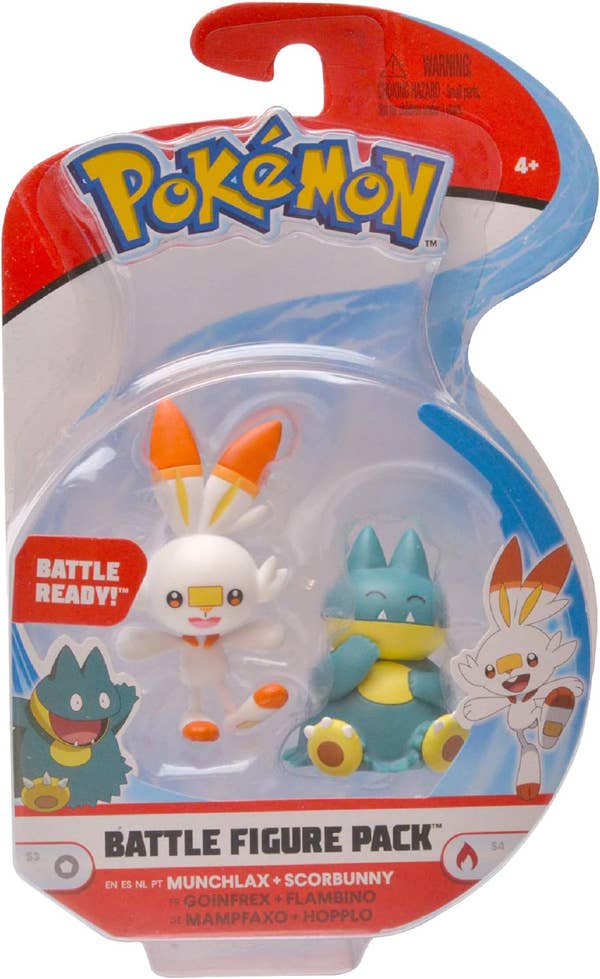 Empire Discount - Wholesale Figurine Toy - Kids - Pokemon: Battle Figure Pack 3