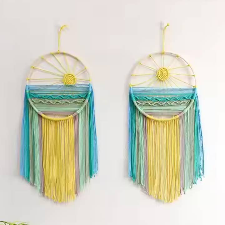 Acchiappasogni Intrecciato a Mano per Decorazioni Festive - Assortito per la vendita all'ingrosso da parte di La Bella Monte