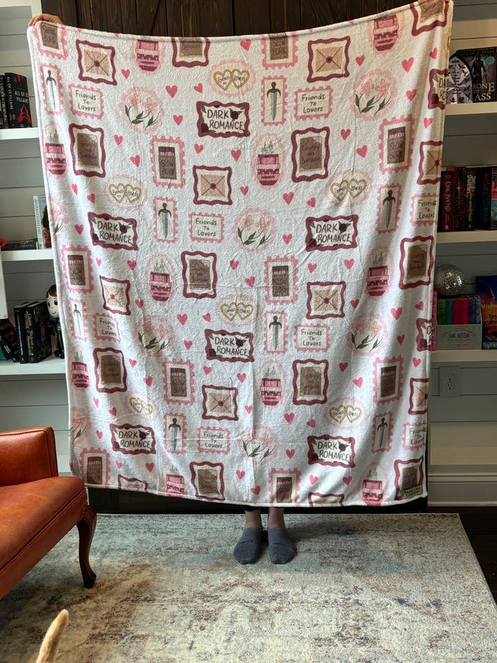 Friends to Lovers Throw Blanket for wholesale by Stella Cake Creations
