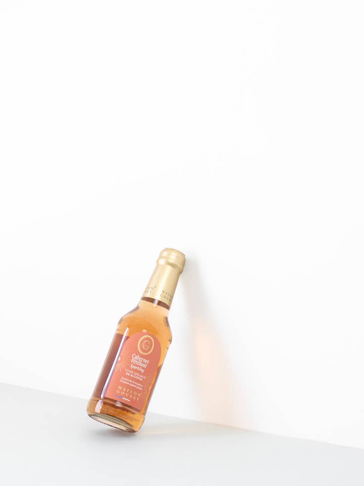 Organic and alcohol-free Cabernet-Sauvignon Sparkling Grape 250ml for wholesale by Maison Goubet