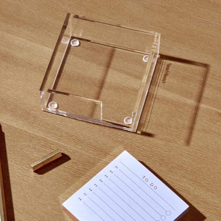 russell+hazel - Wholesale Desk Organizer - Acrylic Notes Bloc6