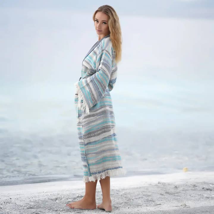 Bagno Milano - Vente Peignoir – femme - Collection de peignoirs et ponchos en peshtemal bio Bagno Milano52
