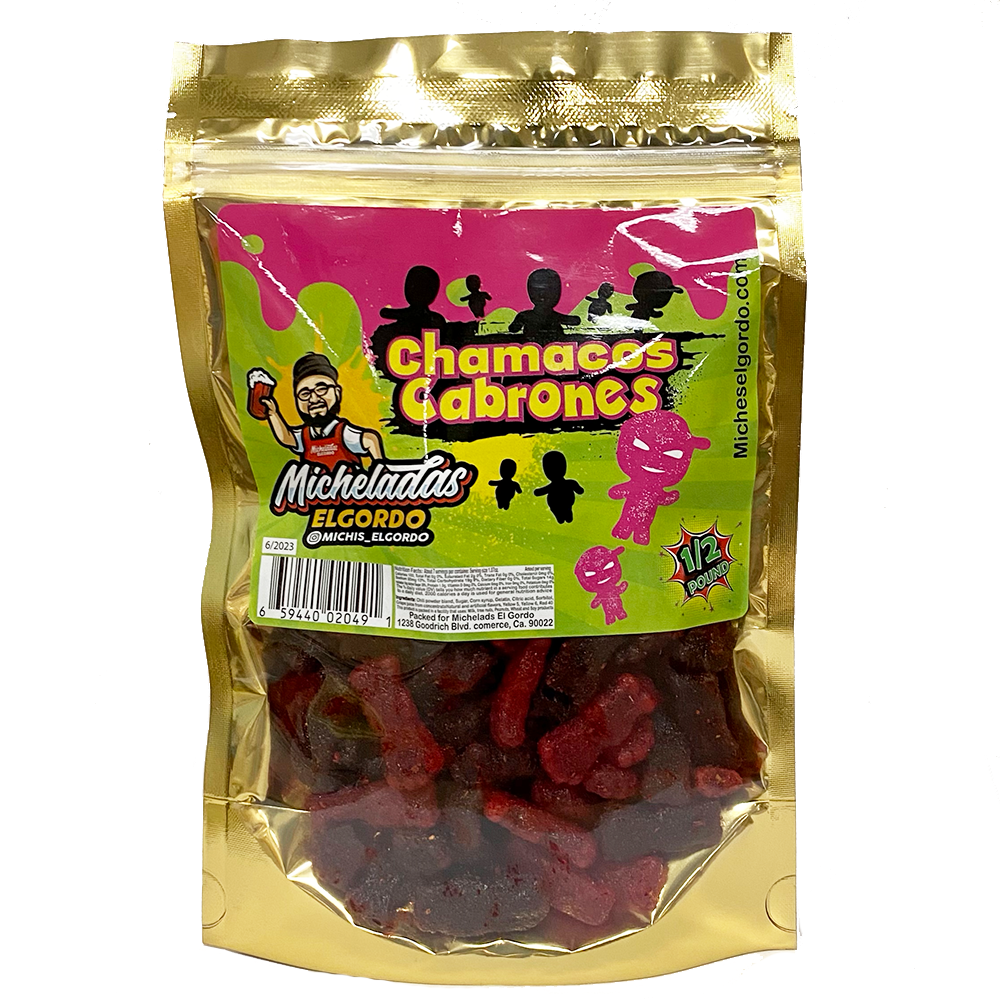 Cow Crack Wholesale - Wholesale Gummy - Micheladas El Gordo Chamacas Cabrones Sour Kids 8 OZ1