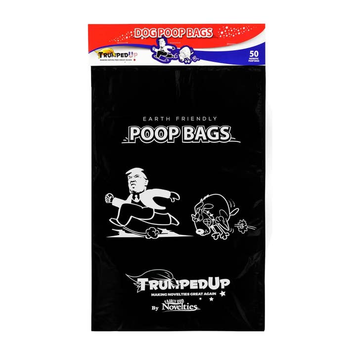 Bolsas de basura para excrementos de perro y mascotas de Donald Trump para venta al por mayor de Fairly Odd Brands