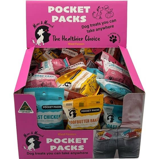 Mimi & Munch Single Pocket Packs - Assorted Flavours for wholesale by Mimi & Munch