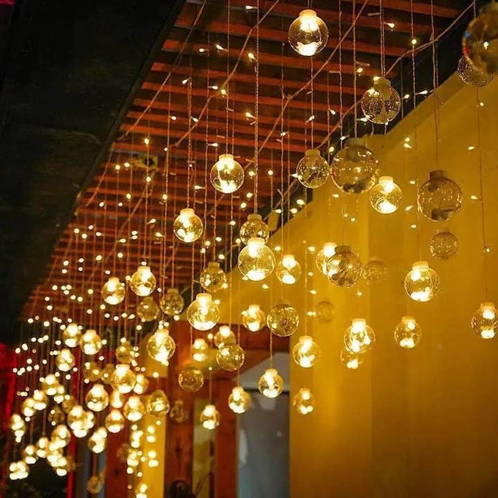 BRECK + FOX - Wholesale String Lights - Solar Pendant String Lights