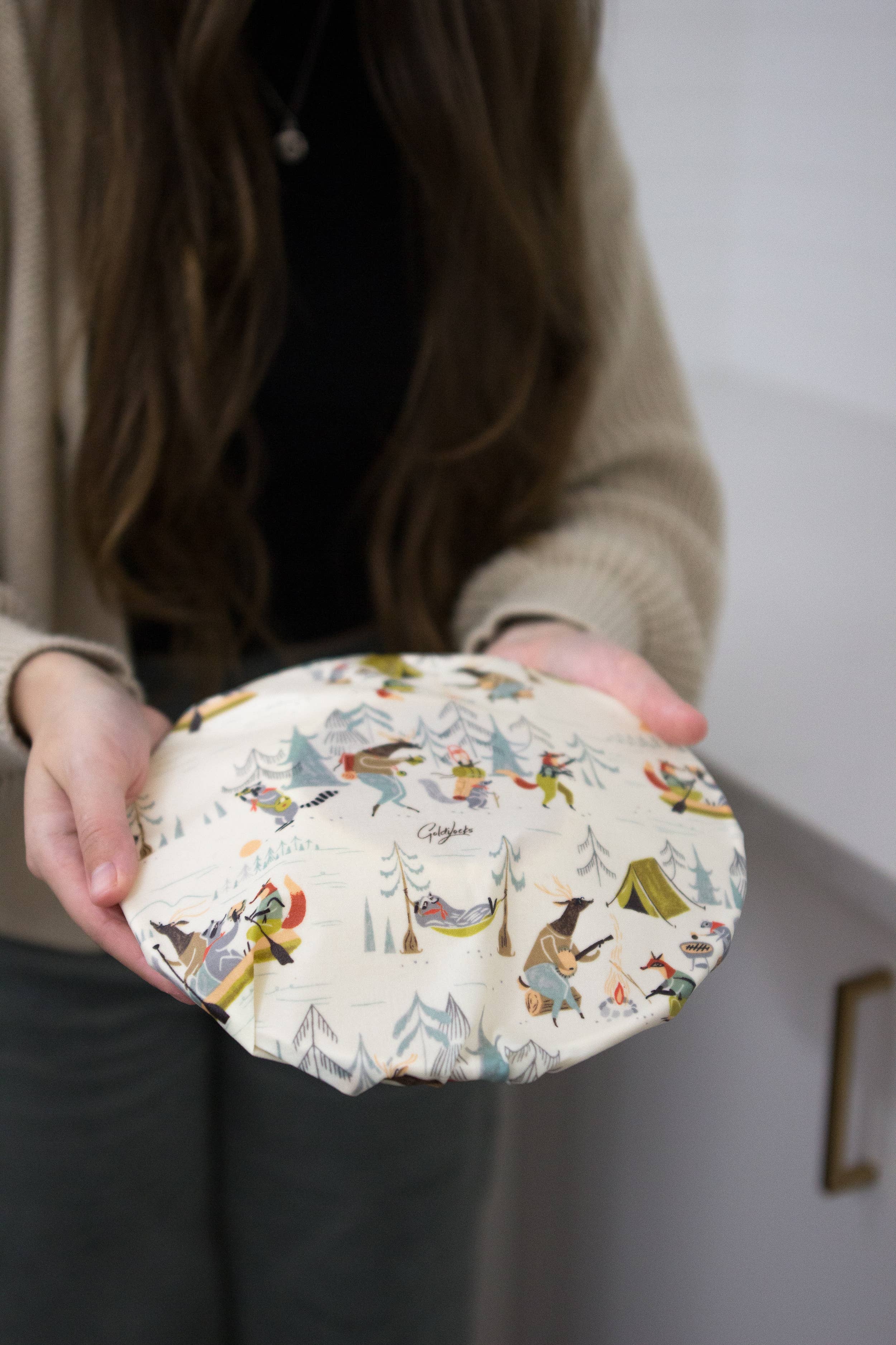 Goldilocks Goods - Vendita all'ingrosso Involucro/sacchetto per alimenti - Involucri riutilizzabili in cera d'api: Furry Friends Set di 31