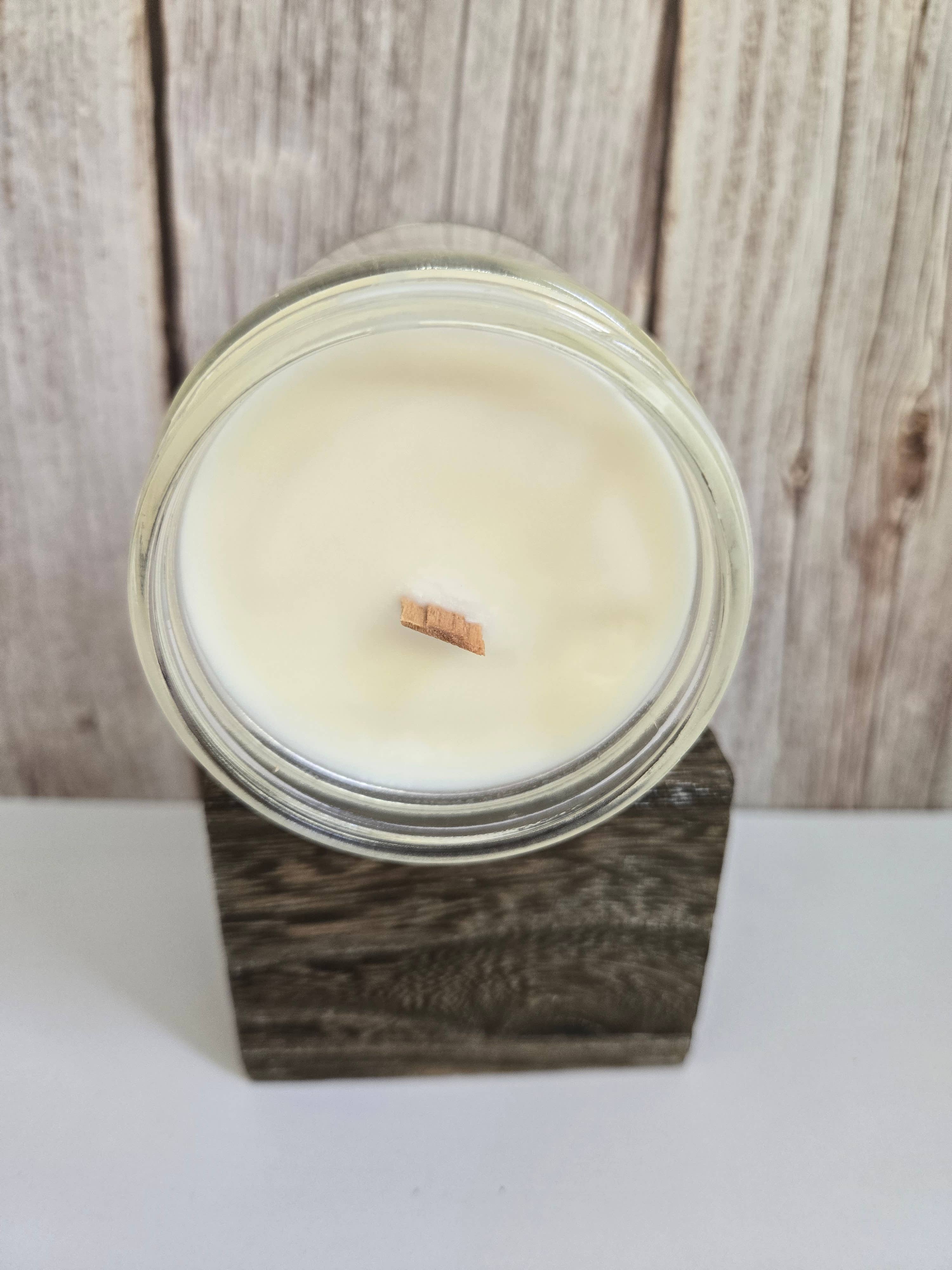 Outer Cape Trading Company - Wholesale Jar/Filled Candle - Truro Cape Cod Soy Wax Crackling Wooden Wick Candle bulk wholesale1