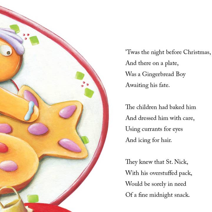 Sleeping Bear Press - Wholesale Preschool Book (3-5) - A Cookie for Santa Picture Book2