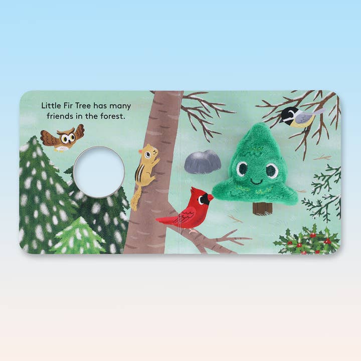 Chronicle Books - Wholesale Baby & Toddler Book (0-2) - Little Fir Tree: Finger Puppet Book7